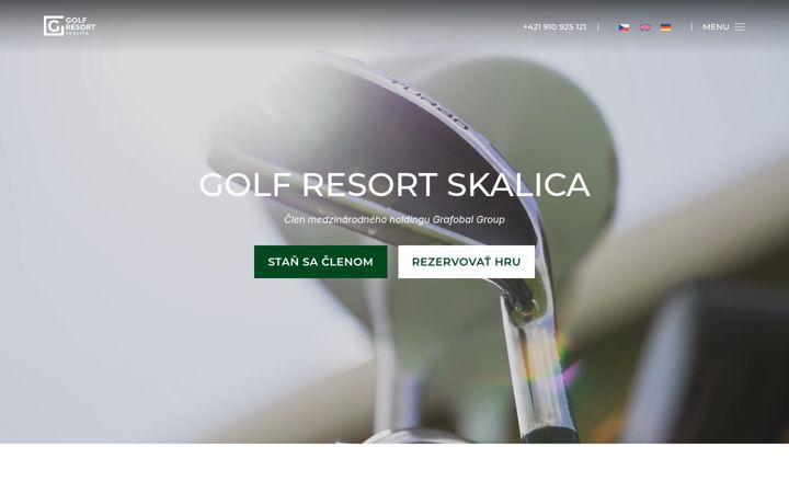 Screenshot of golfskalica.sk