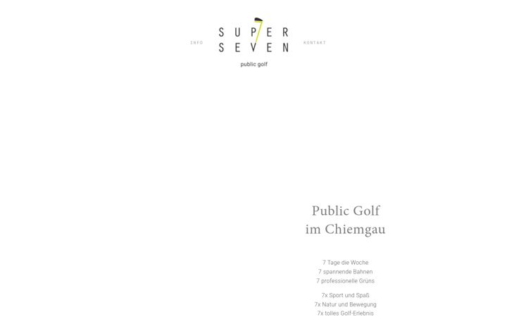Screenshot of golfsuperseven.de