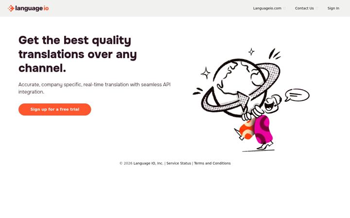 Screenshot of golinguist.com