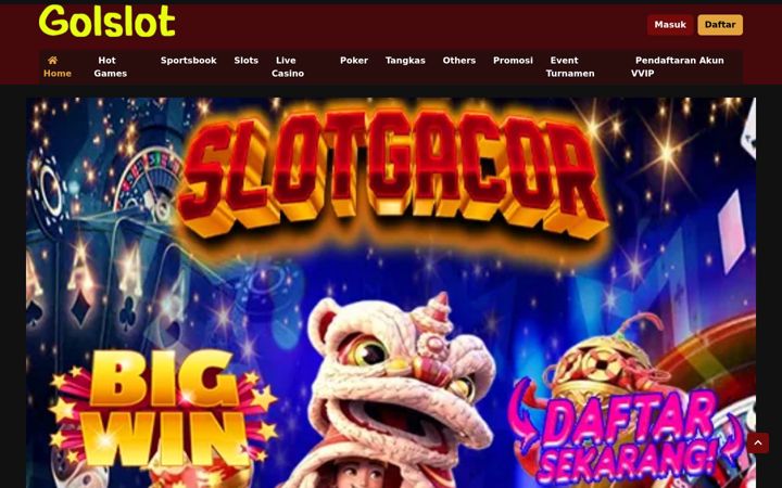 Screenshot of golslot.net