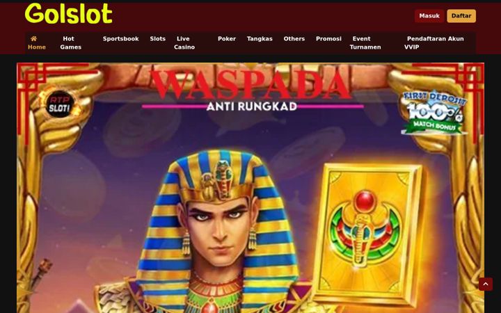 Screenshot of golslot.org