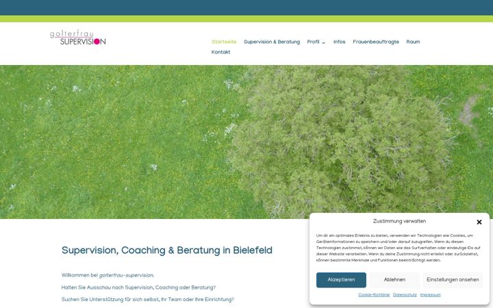 Screenshot of golterfrau-supervision.de