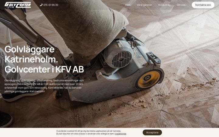 Screenshot of golvcenter.eu