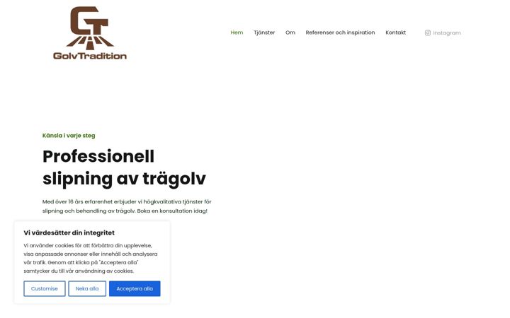 Screenshot of golvtradition.com