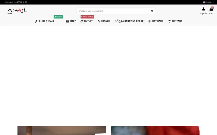 Screenshot of goma2.net