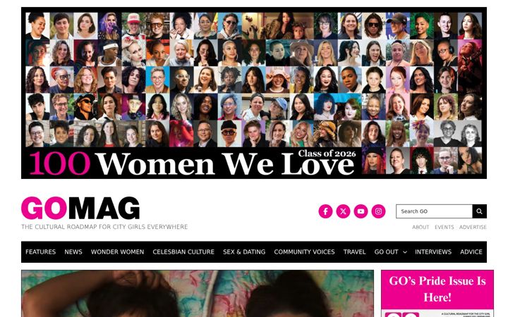 Screenshot of gomag.com