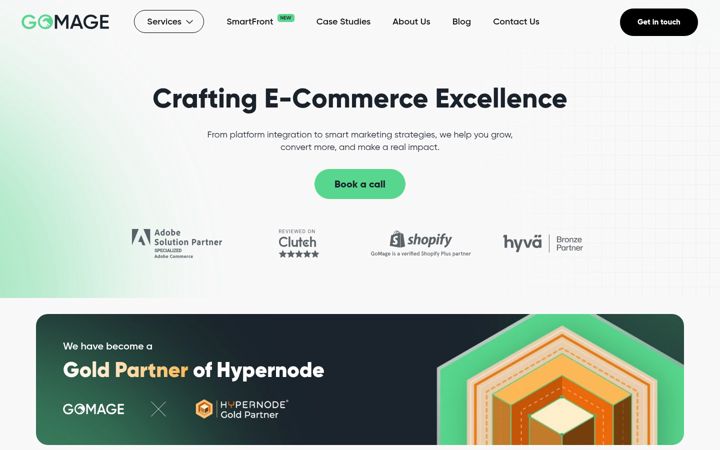 Screenshot of gomage.com