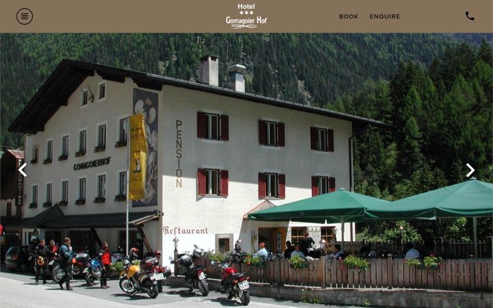Screenshot of gomagoierhof.it