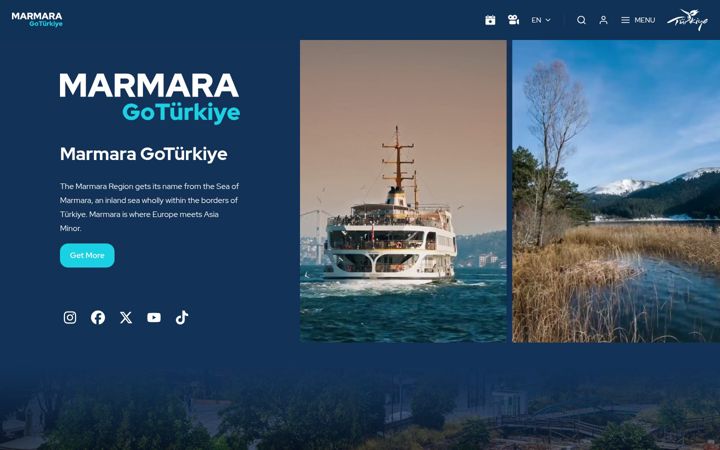 Screenshot of gomarmaraturkiye.com