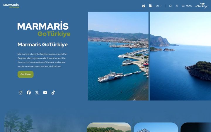 Screenshot of gomarmaristurkiye.com