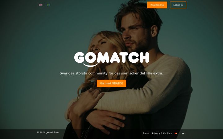 Screenshot of gomatch.se