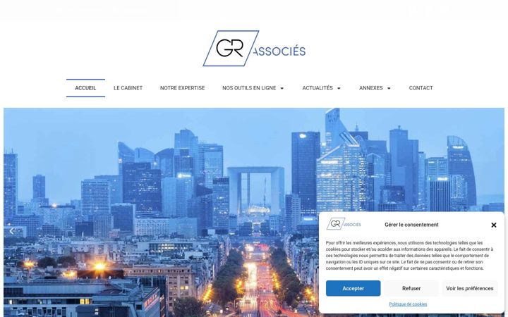 Screenshot of gombert-roulet-avocats.com