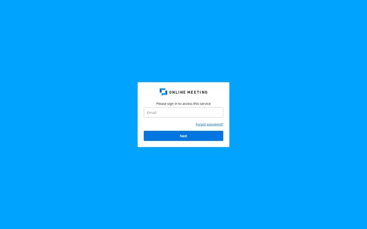 Screenshot of gomeet.com