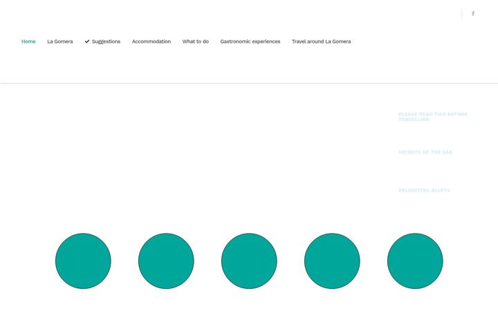 Screenshot of gomeraexperience.com