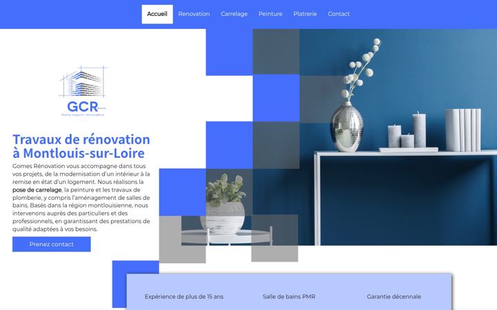 Screenshot of gomesrenovation37.fr