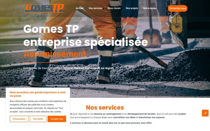 Screenshot of gomestp.com