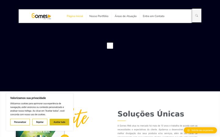 Screenshot of gomesweb.com.br