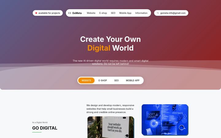 Screenshot of gometa.gr