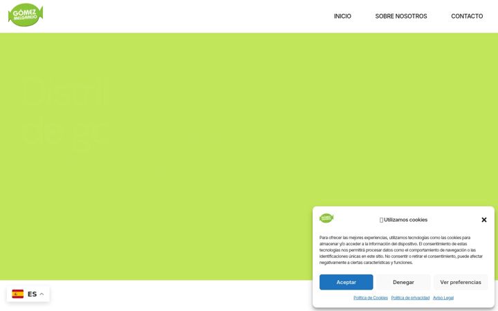 Screenshot of gomezmelgarejo.es