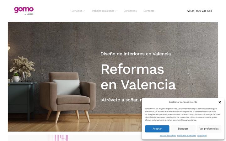 Screenshot of gomointeriorismo.com