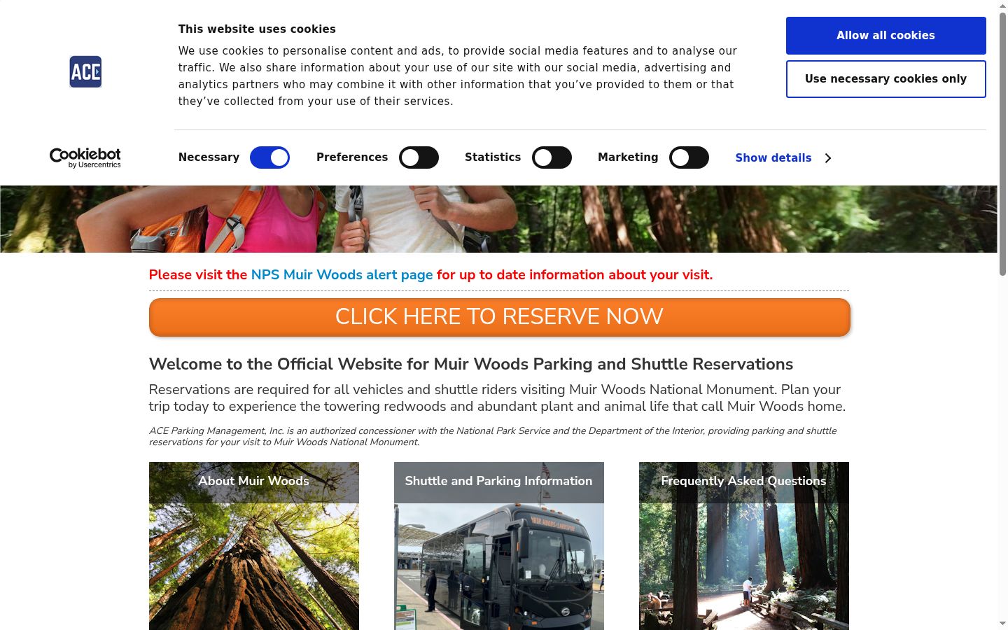 Screenshot tal-banner tal-kunsens muri qabel kwalunkwe interazzjoni