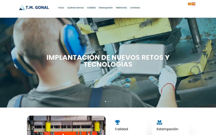 Screenshot of gonalkeive.com