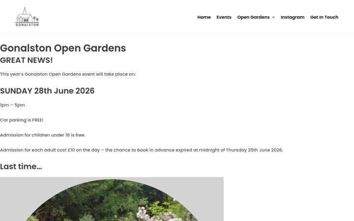 Screenshot of gonalston.com