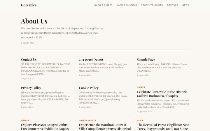 Screenshot of gonaples.blog