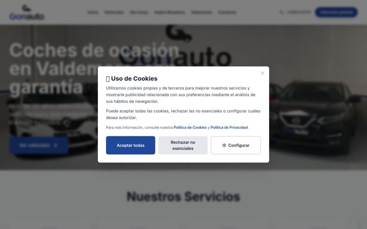 Screenshot of gonauto.es