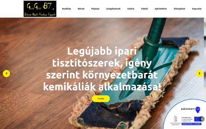 Screenshot of gondaglobal87.hu