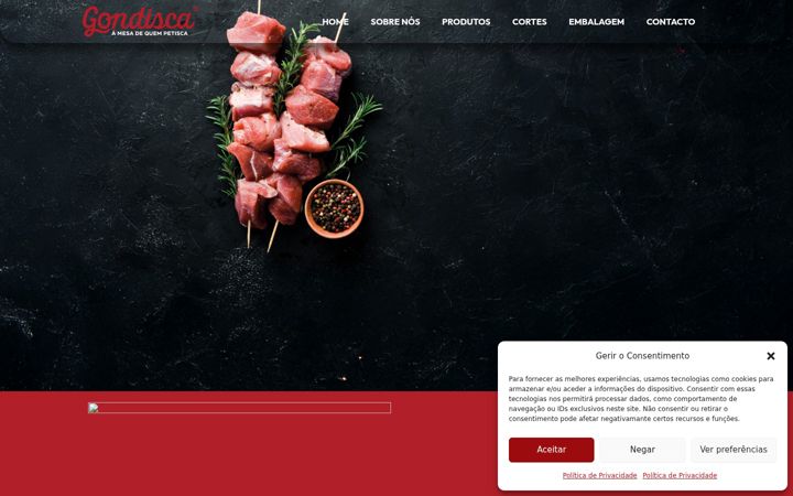 Screenshot of gondisca.pt