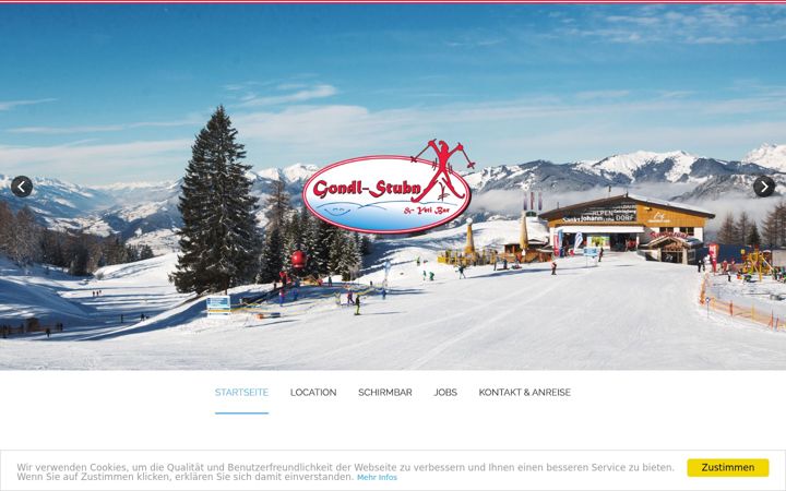 Screenshot of gondl-stubn.at