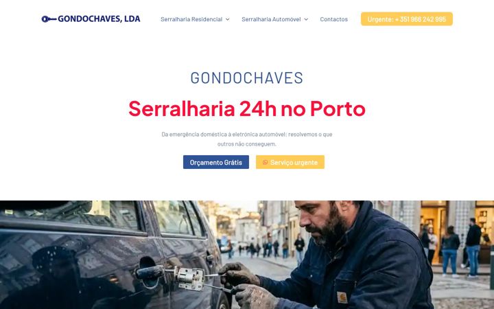 Screenshot of gondochaves.com