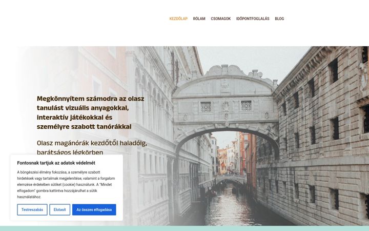 Screenshot of gondolatnyiolasz.hu
