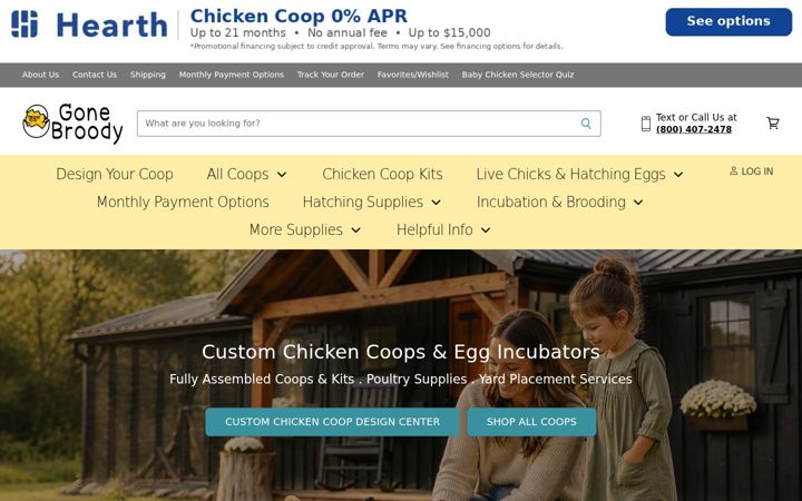 Screenshot of gonebroody.com