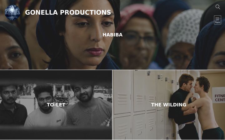 Screenshot of gonella-productions.com
