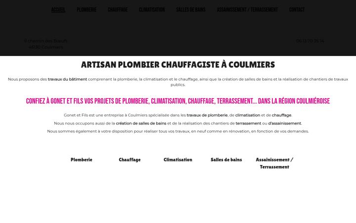 Screenshot of gonetetfils.fr