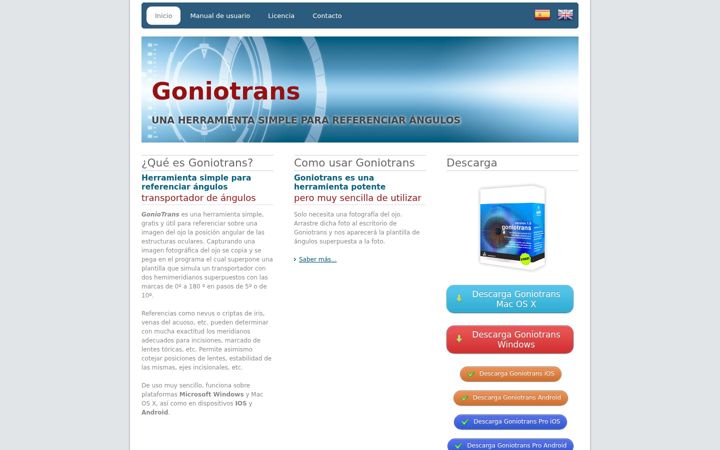 Screenshot of goniotrans.com