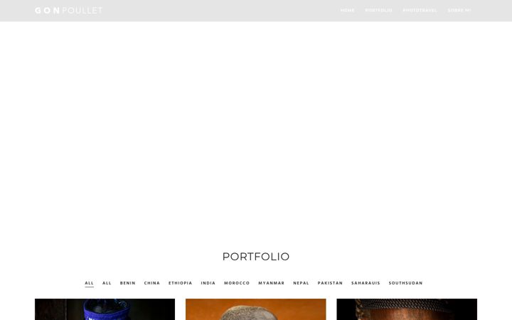 Screenshot of gonpoullet.com