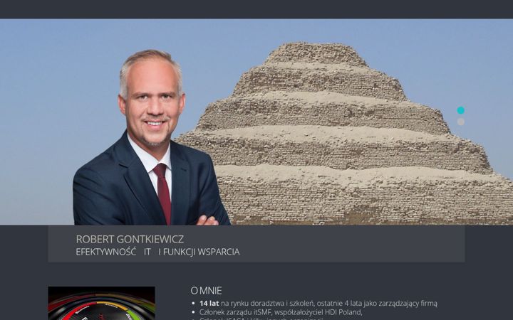 Screenshot of gontkiewicz.pl