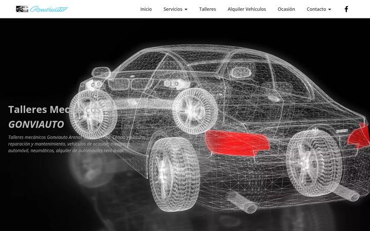 Screenshot of gonviauto.com