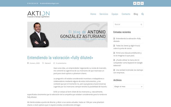 Screenshot of gonzalezasturiano.com