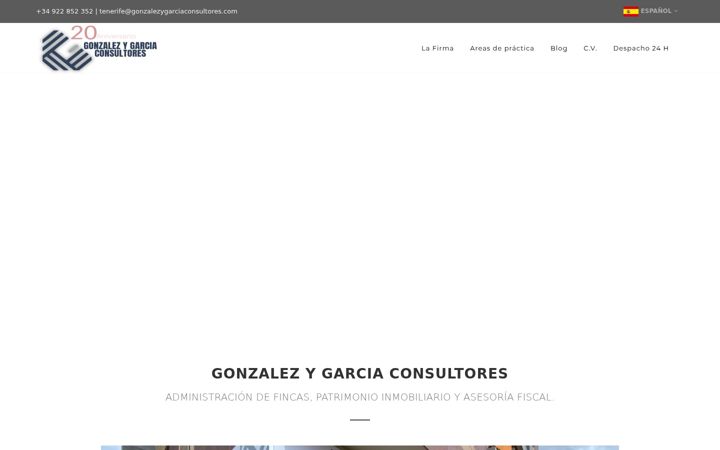 Screenshot of gonzalezygarciaconsultores.com