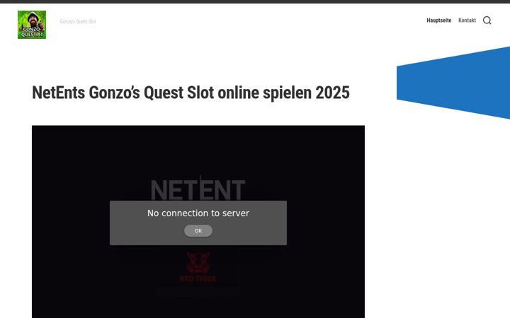 Screenshot of gonzo-quest.at