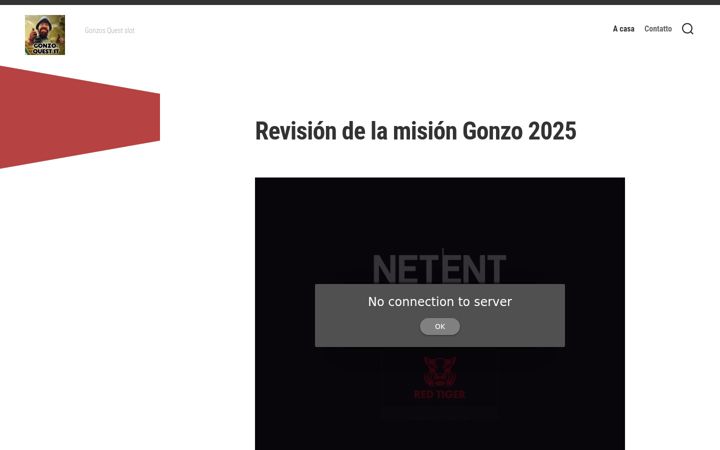 Screenshot of gonzo-quest.it