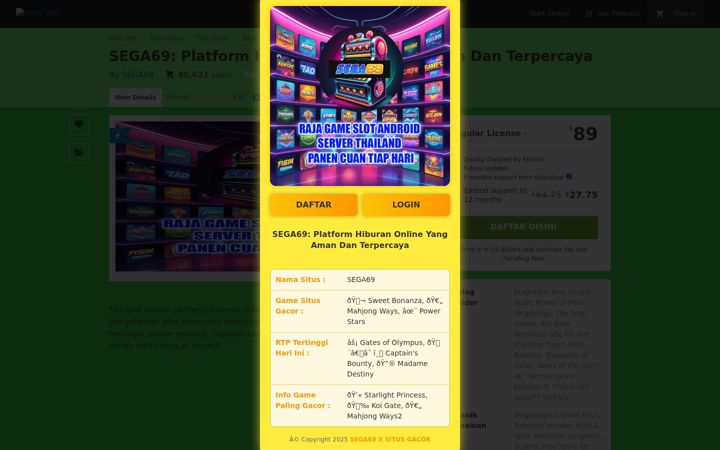 Screenshot of goo-dextractofficials.com