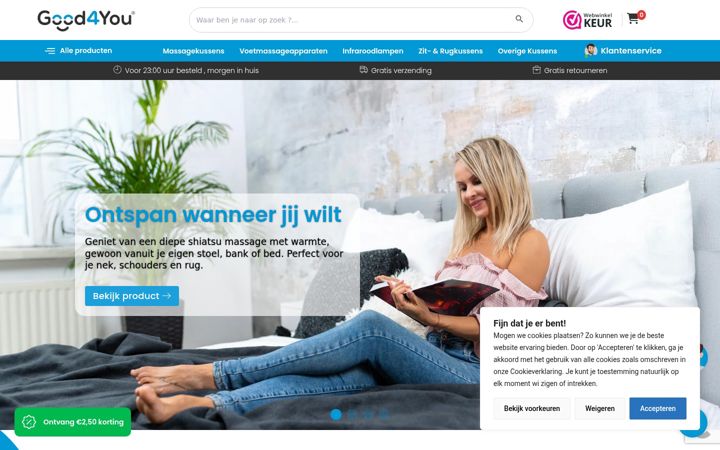 Screenshot of good-4you.nl