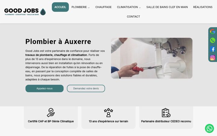 Screenshot of good-jobs.fr