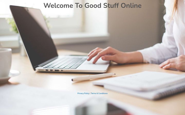 Screenshot of good-stuff-online.com