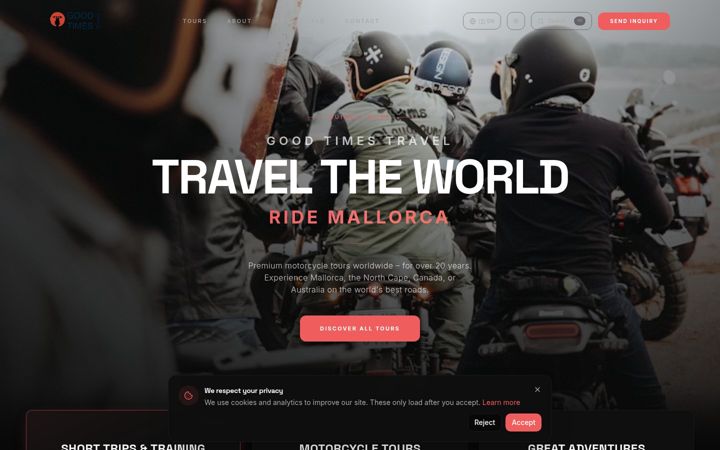 Screenshot of good-times-travel.de